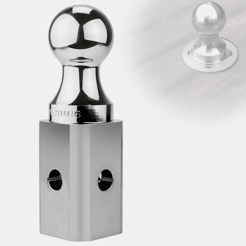 Fetechmate Gooseneck Ball Hitch GNXA2000 2-5/16" Replacement Compatible with B-W Trailer Hitches Part Number GNXA2000 Gooseneck Tow Hitch Ball,Trailer Hitches GNXA2000-30,100lbs Load Capacity - Image 2